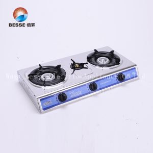 Uy sharoitida ishlatiladigan 3 ta o'choqli gaz pechkasi (ZG-3076)